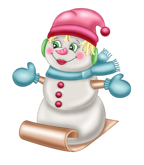 Transparent Snowman Christmas Drawing Clown for Christmas