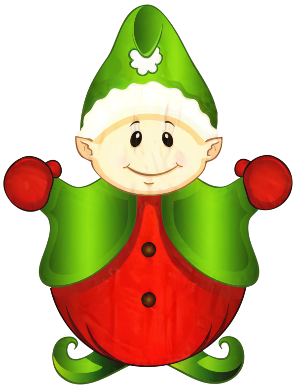 Transparent Christmas Elf Elf Santa Claus Cartoon Christmas for Christmas