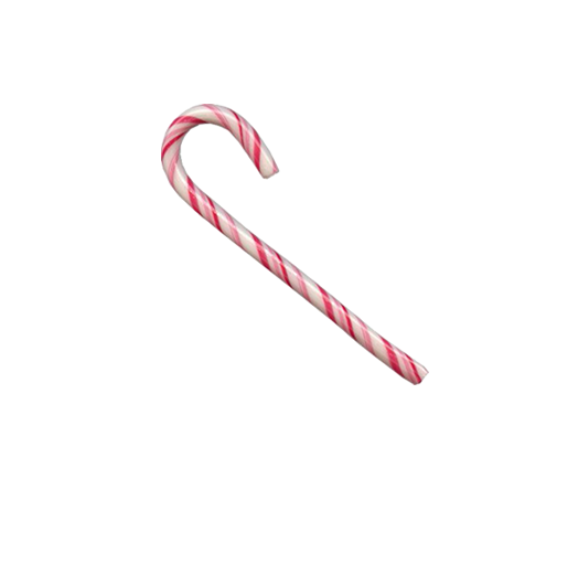 Transparent Candy Cane Candy Christmas Pink Text for Christmas