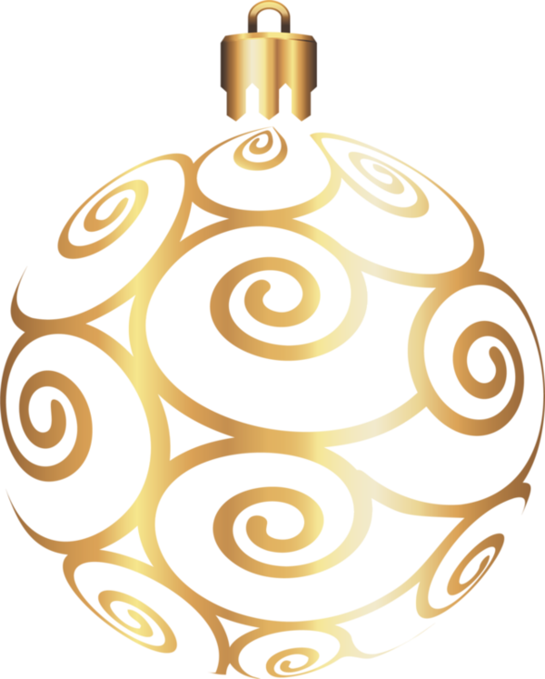 Transparent Christmas Ornament New Year Bombka Spiral Line for Christmas