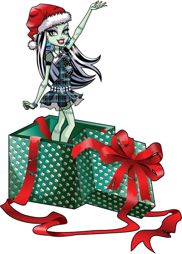 Transparent Monster High Christmas Frankie Stein Christmas Ornament Tree for Christmas