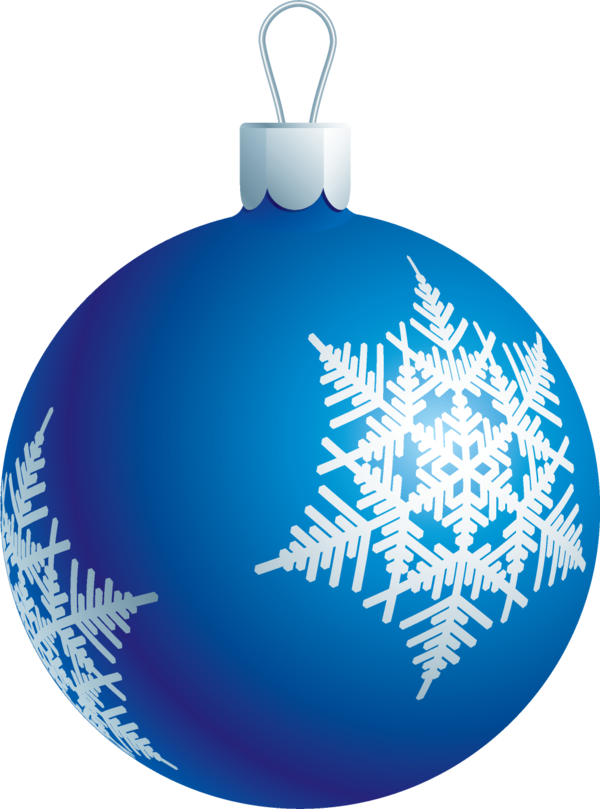 Transparent Christmas Ornament Toy Christmas Blue Cobalt Blue for Christmas
