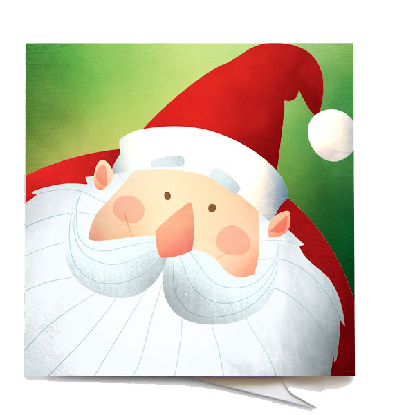 Transparent Santa Claus Cartoon Creativity Snowman Christmas Ornament for Christmas