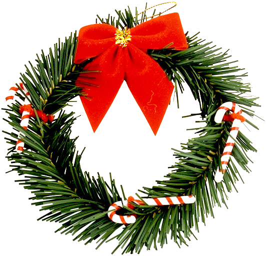 Transparent Candy Cane Wreath Christmas Christmas Ornament Christmas Decoration for Christmas