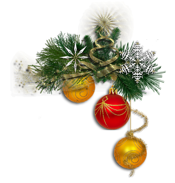 Transparent Text Message Blog Christmas Ornament Christmas Decoration for Christmas