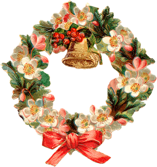 Transparent Santa Claus Wreath Christmas Ornament Christmas Decoration for Christmas