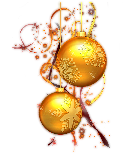 Transparent Christmas Ornament Christmas Bombka Orange for Christmas