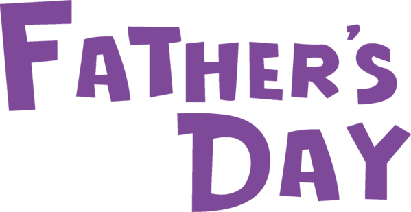 Transparent Fathers Day Text Violet for happy fathers day for Fathers Day