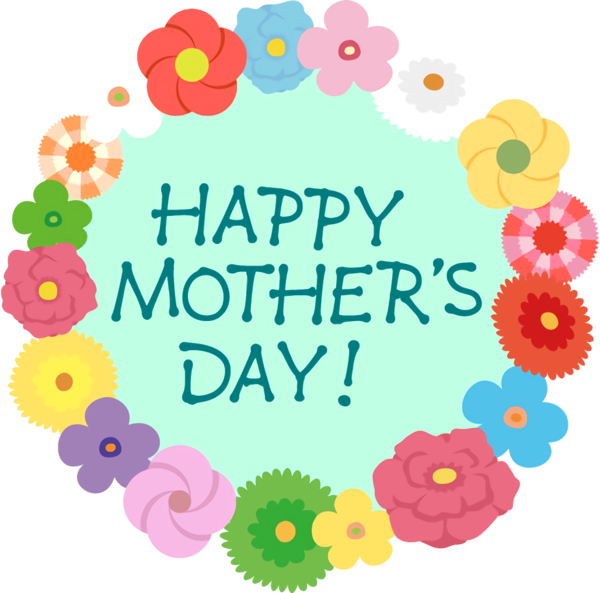 Transparent mothers-day Text Clip art Pink for Happy Mother's Day for Mothers Day