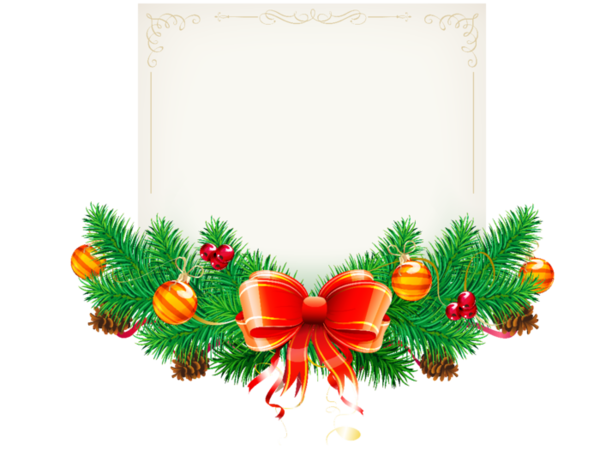 Transparent Christmas Picture Frames Christmas Card Christmas Ornament Christmas Decoration for Christmas