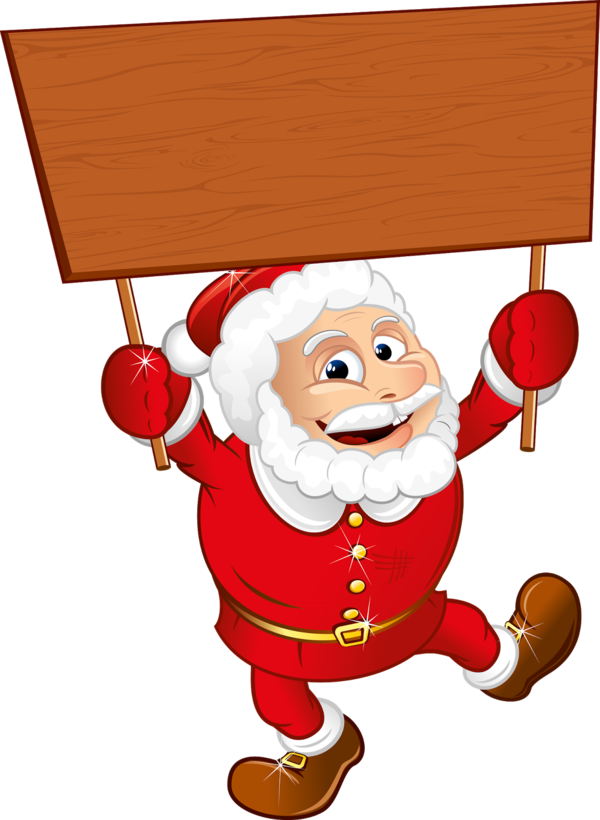 Transparent Santa Claus Christmas Wish List Christmas Ornament for Christmas