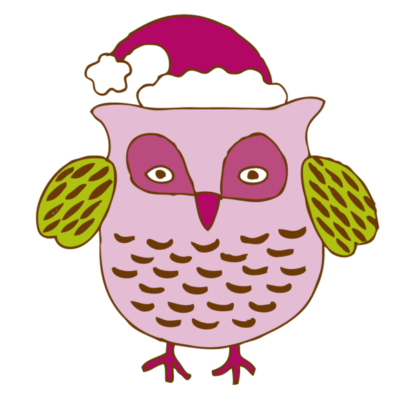 Transparent Christmas Day Christmas Jumper Christmas Card Owl Bird Of Prey for Christmas