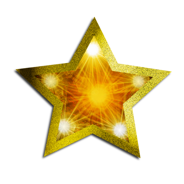 Transparent Christmas Star Star Of Bethlehem Triangle for Christmas