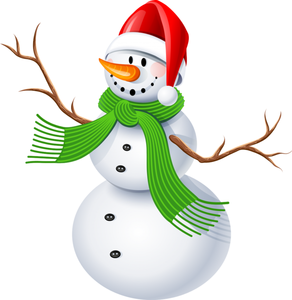Transparent Snowman Presentation Christmas Ornament for Christmas