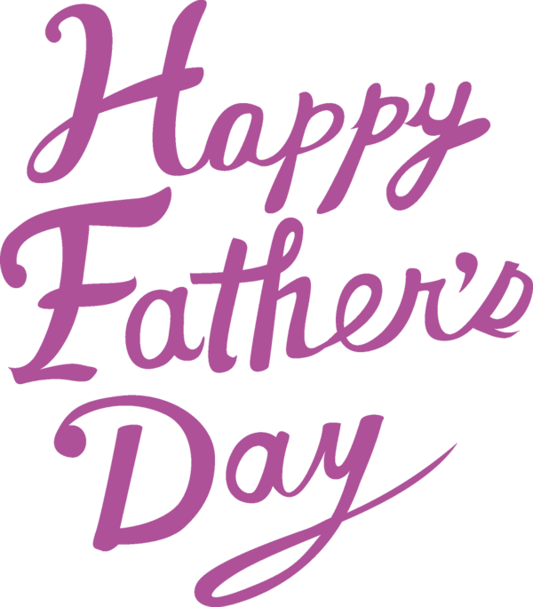 Transparent Fathers Day Font Text Pink for happy fathers day for Fathers Day
