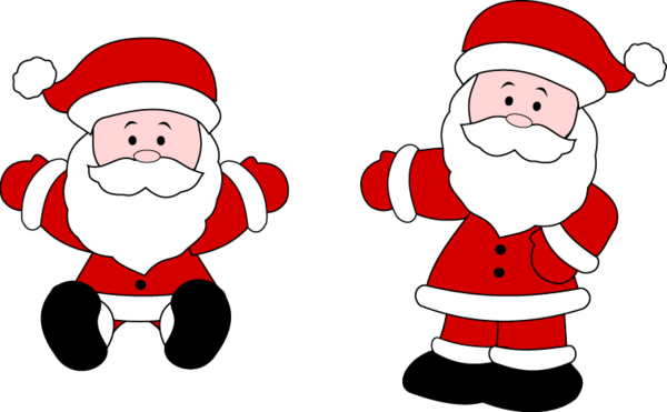 Transparent Santa Suit Christmas Ornament Holiday for Christmas