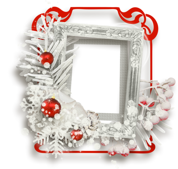 Transparent Christmas Day Christmas Ornament Picture Frames Picture Frame for Christmas