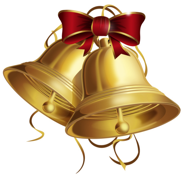 Transparent Jingle Bell Bell Christmas Brass Christmas Ornament for Christmas
