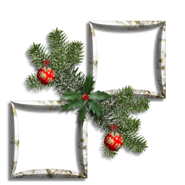 Transparent Picture Frames Christmas Santa Claus Christmas Ornament Christmas Decoration for Christmas