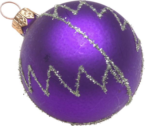Transparent Christmas Christmas Ornament New Year Tree Purple Sphere for Christmas