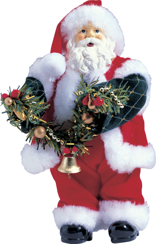 Transparent Santa Claus Ded Moroz Père Noël Christmas Ornament for Christmas