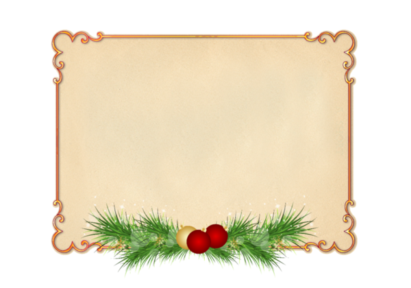 Transparent Picture Frames Borders And Frames Christmas Picture Frame Christmas Ornament for Christmas