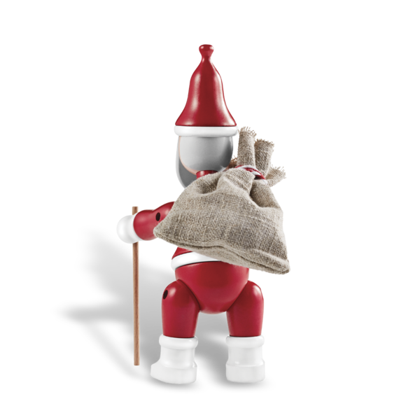 Transparent Santa Claus Character Julepynt Christmas Ornament Christmas Decoration for Christmas