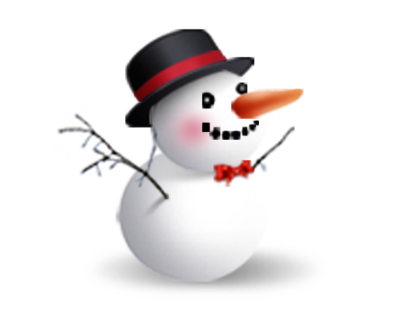 Transparent Snow Snowman Christmas Christmas Ornament for Christmas
