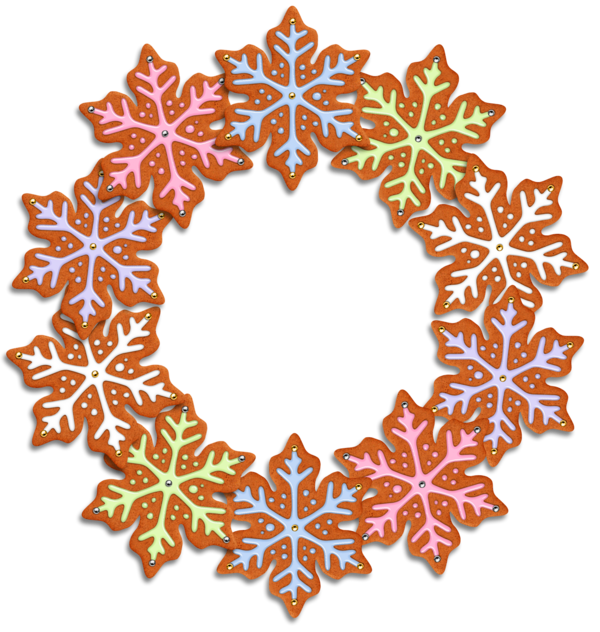 Transparent Wreath Christmas Christmas Decoration Decor Leaf for Christmas