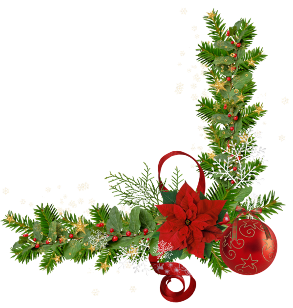 Transparent Christmas Decoration Christmas Flower Fir Pine Family for Christmas