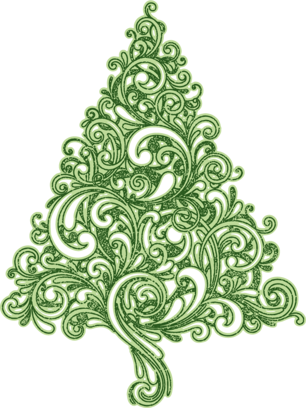 Transparent Christmas Tree Christmas Christmas Ornament Green for Christmas