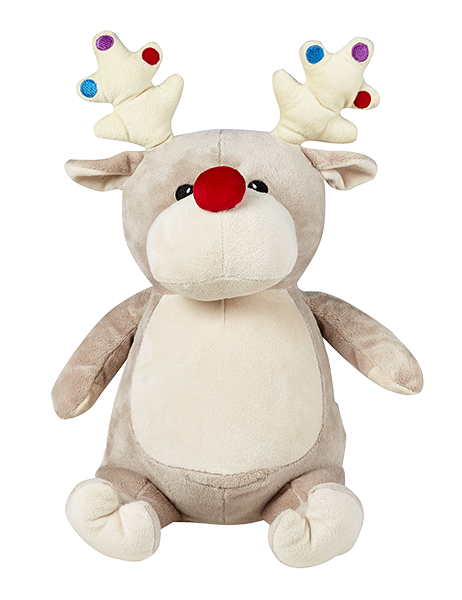 Transparent Reindeer Santa Claus Christmas Day Stuffed Toy Plush for Christmas