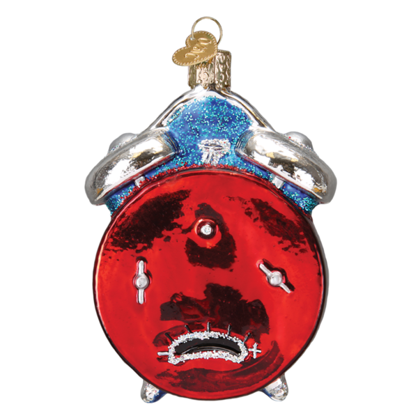 Transparent Christmas Ornament Christmas Alarm Clocks Christmas Decoration for Christmas