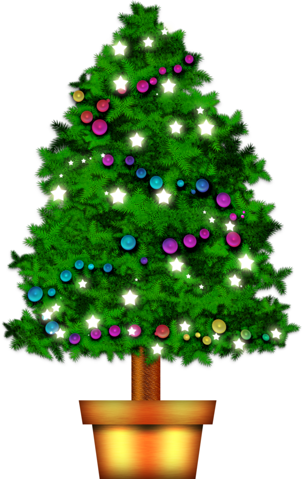 Transparent Christmas Ornament Christmas Tree Spruce Fir Pine Family for Christmas