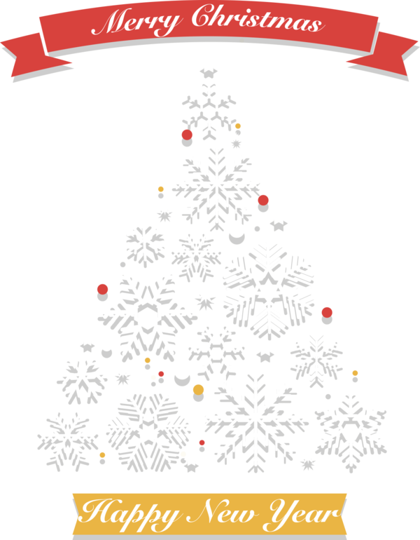 Transparent Christmas Tree Christmas Snowflake Christmas Decoration Holiday for Christmas