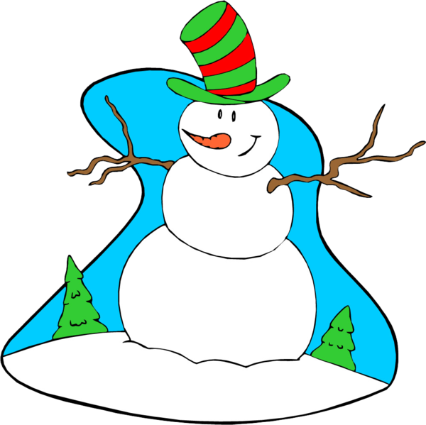 Transparent Snow Snowflake Winter Snowman Christmas Ornament for Christmas