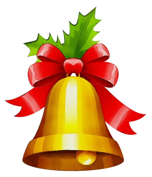 Transparent Christmas Day Bell Royaltyfree Christmas Decoration for Christmas