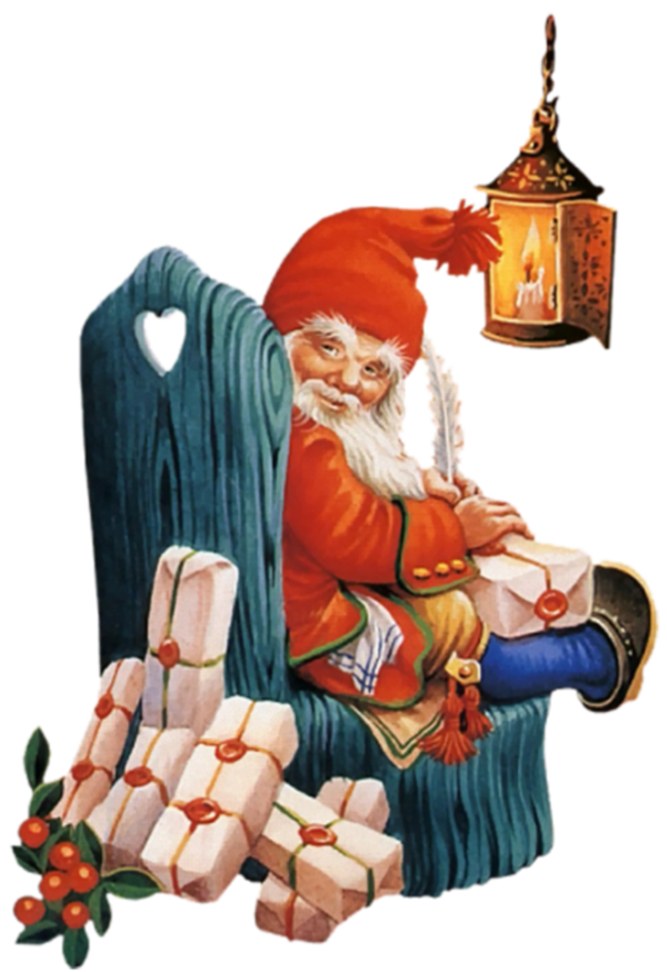 Transparent Santa Claus Christmas Gnome Christmas Ornament Christmas Decoration for Christmas