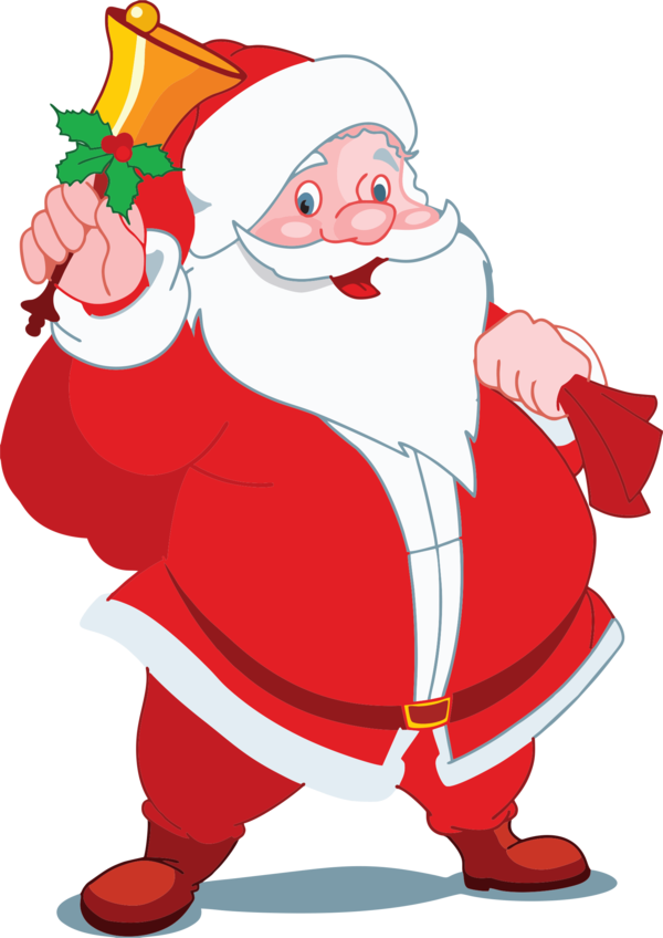 Transparent Santa Claus Rudolph Cartoon Christmas Ornament Christmas for Christmas