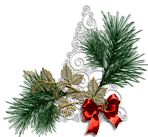 Transparent Santa Claus Christmas Day Clip Art Christmas Oregon Pine White Pine for Christmas