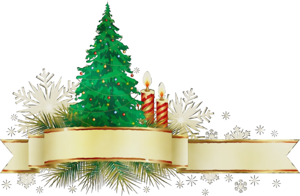 Transparent Christmas Tree Christmas Ornament Spruce Colorado Spruce for Christmas