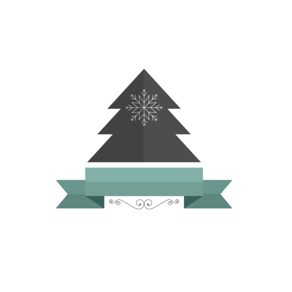 Transparent Computer Graphics Christmas Christmas Tree Square Triangle for Christmas