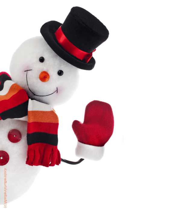 Transparent Snowman Snow Christmas Stuffed Toy for Christmas