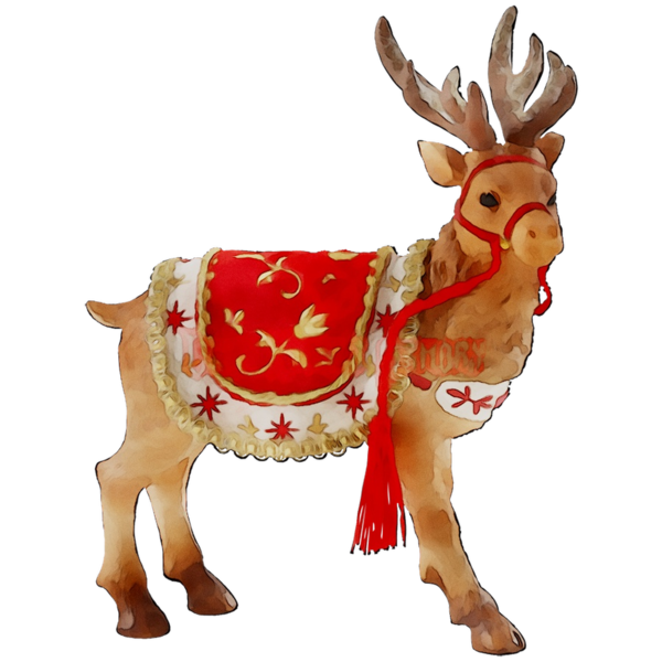 Transparent Reindeer Christmas Ornament Christmas Day Deer for Christmas