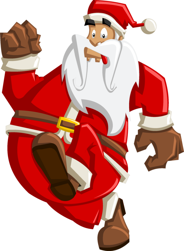 Transparent Santa Claus Christmas Reindeer Christmas Ornament Profession for Christmas