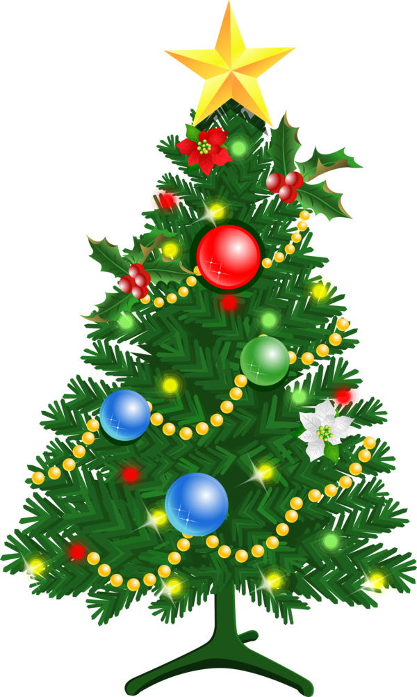 Transparent Christmas Tree Christmas Fir Pine Family for Christmas