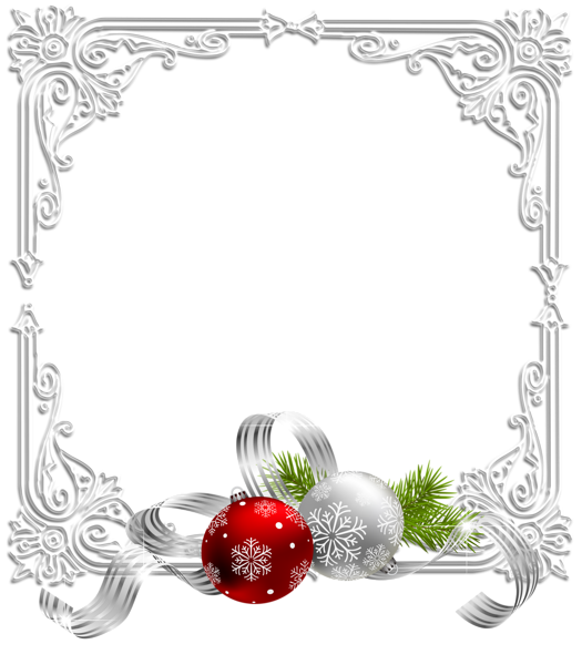 Transparent Christmas Christmas Decoration Christmas Ornament Picture Frame Flower for Christmas