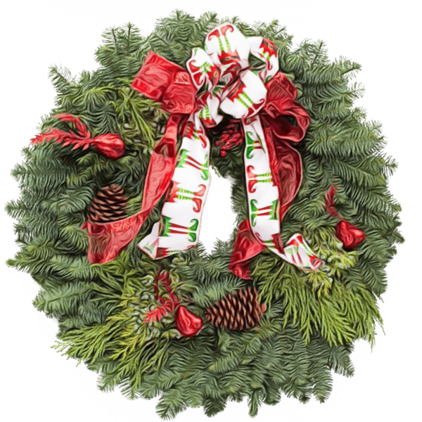 Transparent Christmas Decoration Wreath Christmas for Christmas