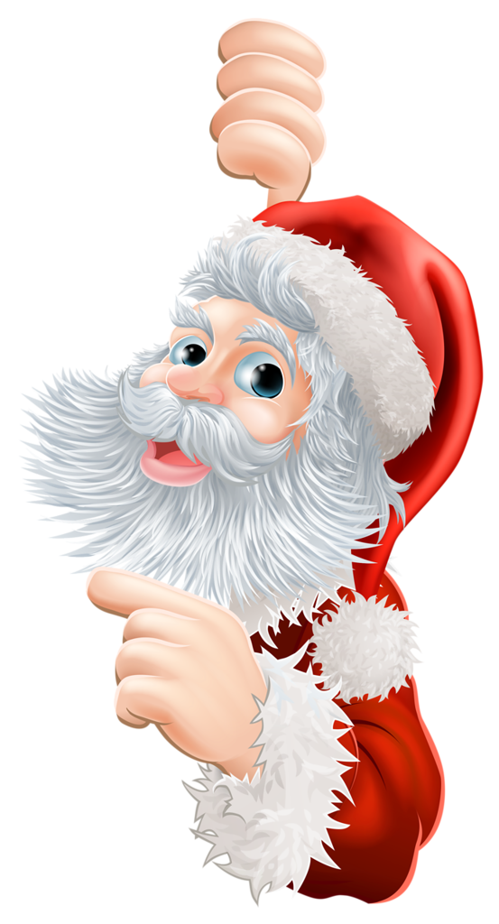 Transparent Santa Claus Christmas Day Drawing Finger for Christmas