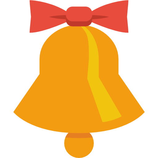 Transparent Bell Christmas Jingle Bell Yellow Headgear for Christmas